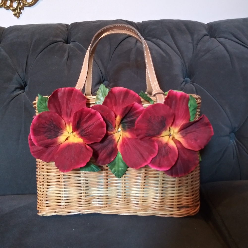 Kate Spade Poppy Basket Bag Tote